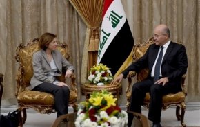 جزئیات دیدار وزیر دفاع فرانسه با رئیس‌جمهور عراق
