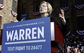 آغاز کمپین الیزابت وارن برای انتخابات ریاست جمهوری آمریکا