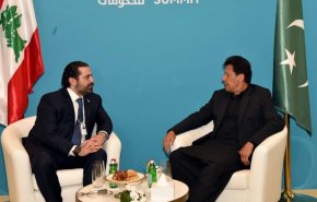 عمران خان و سعد حریری در امارات دیدار کردند
