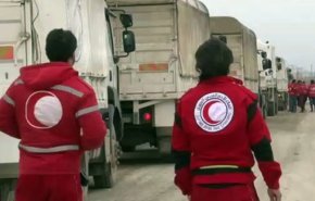 دخول قافلة مساعدات إغاثية إلى أهالي منطقة هجين بريف دير الزور
