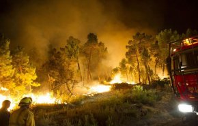 أكثر من 700 شخص يشاركون في إخماد حرائق بشمال إسبانيا