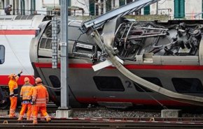 انحراف قطار ألماني سريع عن مساره في سويسرا