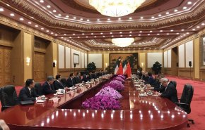 لاریجانی با رییس جمهوری چین دیدار کرد