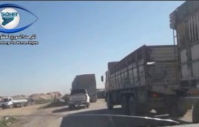 عناصر داعش از شرق سوریه با کامیون‌های ائتلاف آمریکا انتقال یافتند 