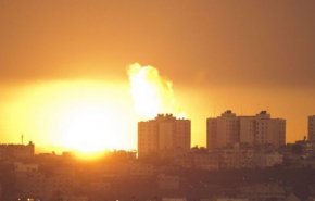 حمله پهپادی رژیم صهیونیستی به شرق غزه
