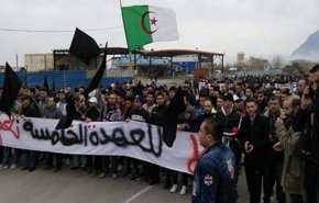 تظاهرات گسترده در الجزایر
