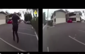 فيديو مرعب للحظة إطلاق الشرطة النار على امرأة