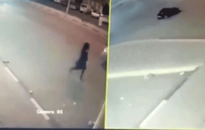شاهد بالفيديو.. حادثة دهس مأساوية لامرأة في السعودية