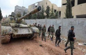 ارتش سوریه مواضع تروریست ها را درهم کوبید