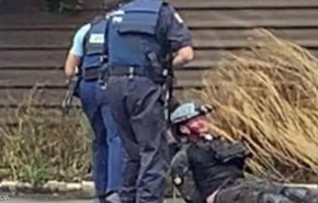 شاهد: لقطة جديدة للحظة القبض على سفاح نيوزيلندا