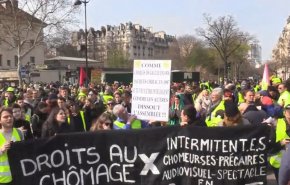 بازداشت 50 فرانسوی در نوزدهمین شنبه تظاهرات "جلیقه زردها"