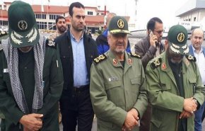 حضور فرمانده کل سپاه در استان گلستان و بازدید از مناطق سیل زده