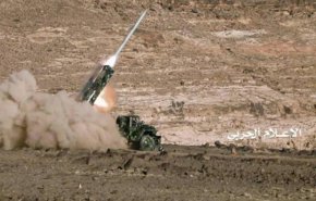 صاروخ باليستي يمني يدك مواقع المرتزقة غرب حيران