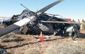 سقوط بالگرد نظامی آمریکایی و کشته شدن دو خلبان