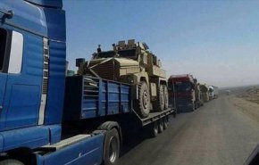 آمریکا 60 کامیون تجهیزات نظامی وارد شرق سوریه کرد