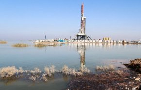 السیول لم توقف الإنتاج فی الحقول النفطیة المشتركة مع العراق