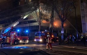 انفجار و آتش سوزی در پاریس+ فیلم