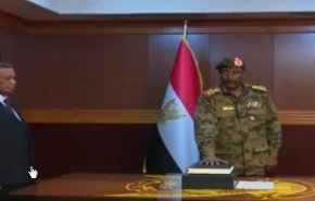رئیس جدید شورای نظامی سودان سوگند یاد کرد