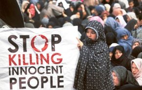 تحصن شیعیان پاکستان در اعتراض به حملات تروریستی کویته+ عکس