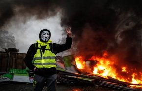 بالفيديو: اصابات واعتقالات خلال اشتباكات في فرنسا