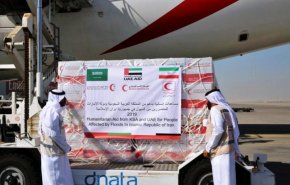 کمک های سعودی و امارات به سیل زدگان ایران 