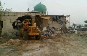 تخریب مسجد البربغی شیعیان جنایت رژیم آل خلیفه در تعرض به عقاید شهروندان بحرین