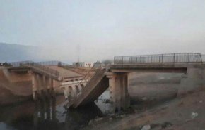 التنظيمات الإرهابية تدمر جسرا في ريف حماة