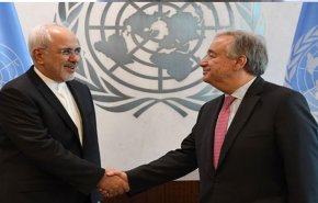 ظریف با دبیرکل سازمان ملل درباره منطقه و آمریکا گفت وگو کرد