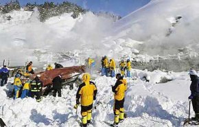 سويسرا: مقتل أربعة متزلجين من ألمانيا إثر انهيار ثلجي