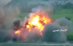 اليمن .. صاروخ زلزال1 يحرق جبل النار ويهشم المرتزقة