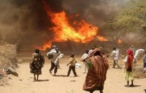  مقتل 33 شخصا في حريق بولاية جنوب السودان
