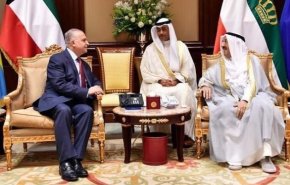 دیدار وزیر خارجه عراق با امیر کویت
