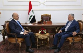 جزییات دیدار رییس جمهور عراق با رهبر ائتلاف الفتح