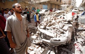 شهادت همه اعضای یک خانواده در حمله جنگنده های سعودی و واکنش یمنی ها
