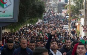 مردم الجزائر برای سیزدهمین جمعه متوالی تظاهرات کردند