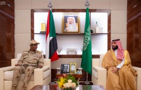 معاون رئیس شورای نظامی انتقالی سودان با محمد بن سلمان دیدار کرد