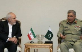 ظریف با فرمانده ارتش پاکستان دیدار کرد