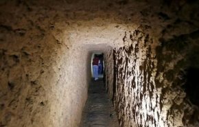 کشف تونل 20 متری تروریست‌ها در ریف حماه سوریه
