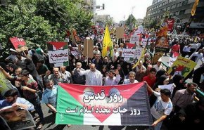 شاهد: رسائل الايرانيين لترامب في يوم القدس العالمي