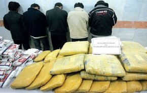 ايران تضبط طنا ونصف الطن من المخدرات جنوبي البلاد