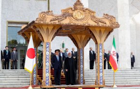 گزارش کیودو از سفر نخست وزیر ژاپن به تهران