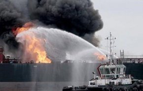 المیادین: نفت کش فرونت آلتر، حادثه دیده در دریای عمان به طورکامل غرق شد