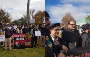 تظاهرات في أستراليا تنديداً بجرائم آل سعود في البقيع 