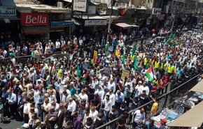 تظاهرات گسترده اردنی‌ها در مخالفت با نشست اقتصادی منامه