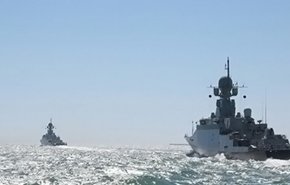 أسطول بحر قزوين الروسي يطلق صواريخ نحو أهداف بحرية وجوية