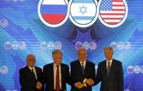 نشست کم‎سابقه روسیه، اسرائیل و آمریکا ؛ وقتی صهیونیست‎ها آب در هاون می کوبند