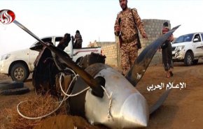 سرنگونی پهپاد جاسوسی ائتلاف سعودی در غرب یمن