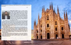 بالصورة.. مهندس سوري في جامعة ايرانية يحقق انجازا علميا بايطاليا!