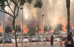 رژیم صهیونیستی تسلیم بادکنک های آتش زا شد
