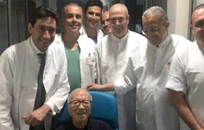 رئیس‌جمهور تونس از بیمارستان مرخص شد